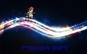 rock-on HD Wallpaper